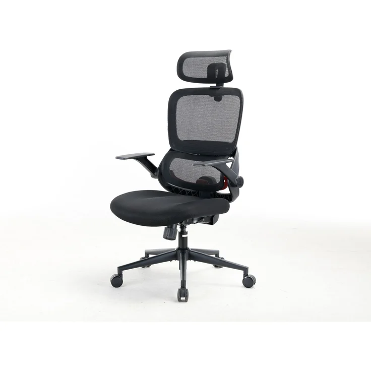 Sihoo Ergonomischer Stuhl B100-Se, 131 x 73 cm, in Schwarz – Bild 6