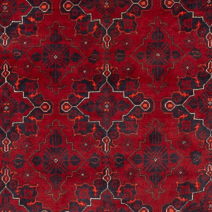 Afghan Teppich - Buchara - 293x194 cm - rot – Bild 2