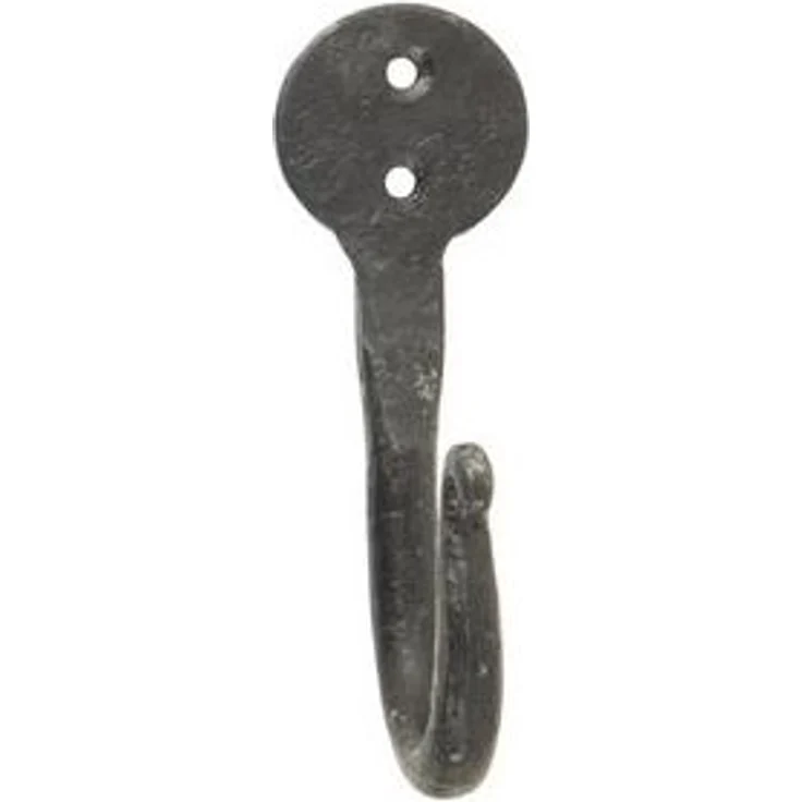 Wandhaken Kleiderhaken Handtuchhaken Metall Schwarz Vintage Ib Laursen 0535-00 – Bild 6