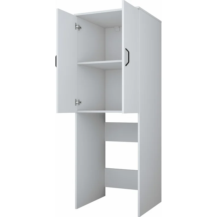 Waschmaschinenschrank, 'KD110', 181,8 x 62,5 x 65, Weiß – Bild 10