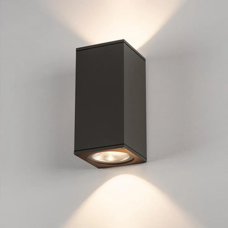 SLV No. 234505 BIG THEO WALL Outdoor Wandleuchte zweiflammig LED 3000K anthrazit