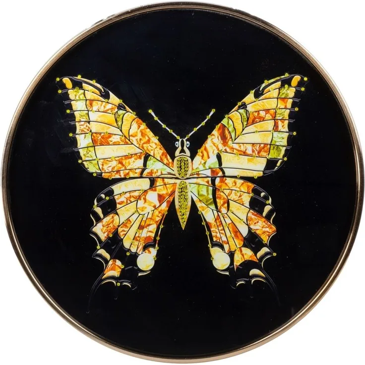 Formano Diamant Schmetterling Wandbild Wanddeko