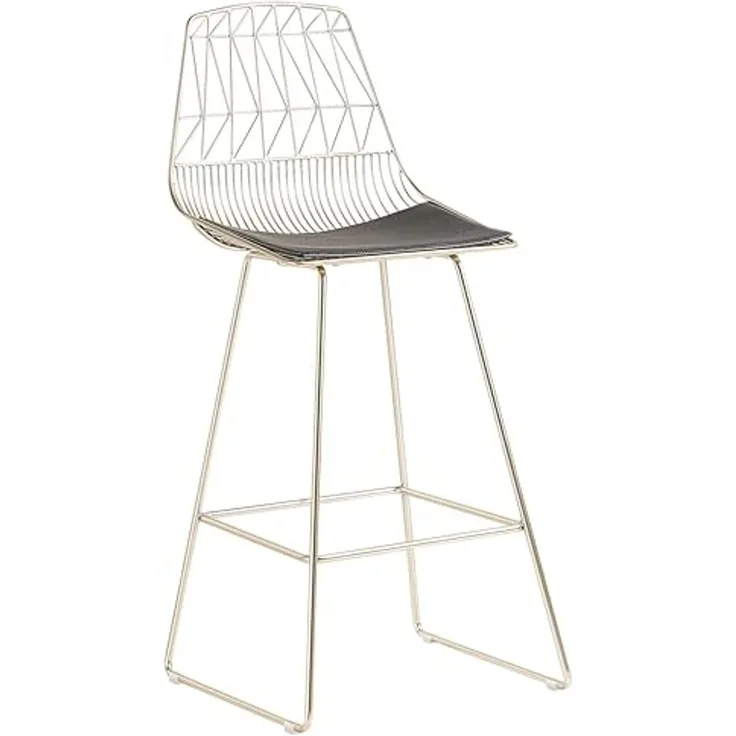 Barstuhl gold 2er Set PRESTON