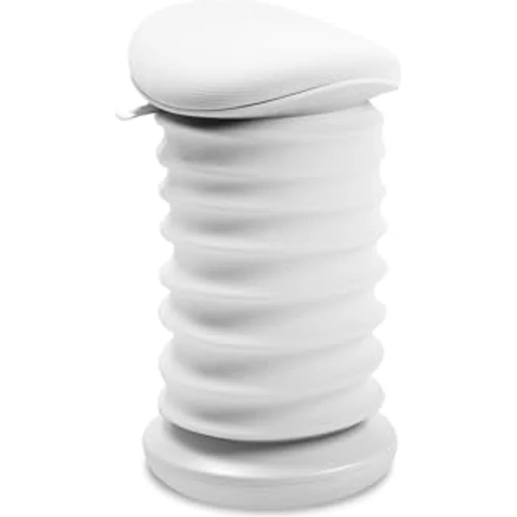 TOPSTAR Sitness 4D AGR-Zertifiziert Dynamischer Sitzhocker papyrusweiss Weiss - ergonomischer Bürohocker - höhenverstellbar - stärkt den Rücken - entlastet die Bandscheiben – Bild 2