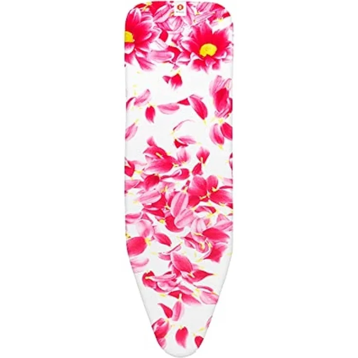 Brabantia 101861 Bügelbrettbezug, Baumwolle, 0,8 x 38 x 124 cm, Rose Santini