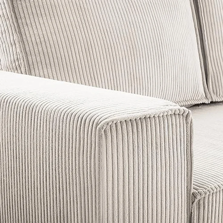 Beautysofa Ecksofa Parys U Lieferung beinhaltet die Einbringung in die Wohnung, mit Schlaffunktion, Bettkasten, u-förmig Ecke, 390 cm Polsterecke XXL, universelle Ottomane – Bild 8