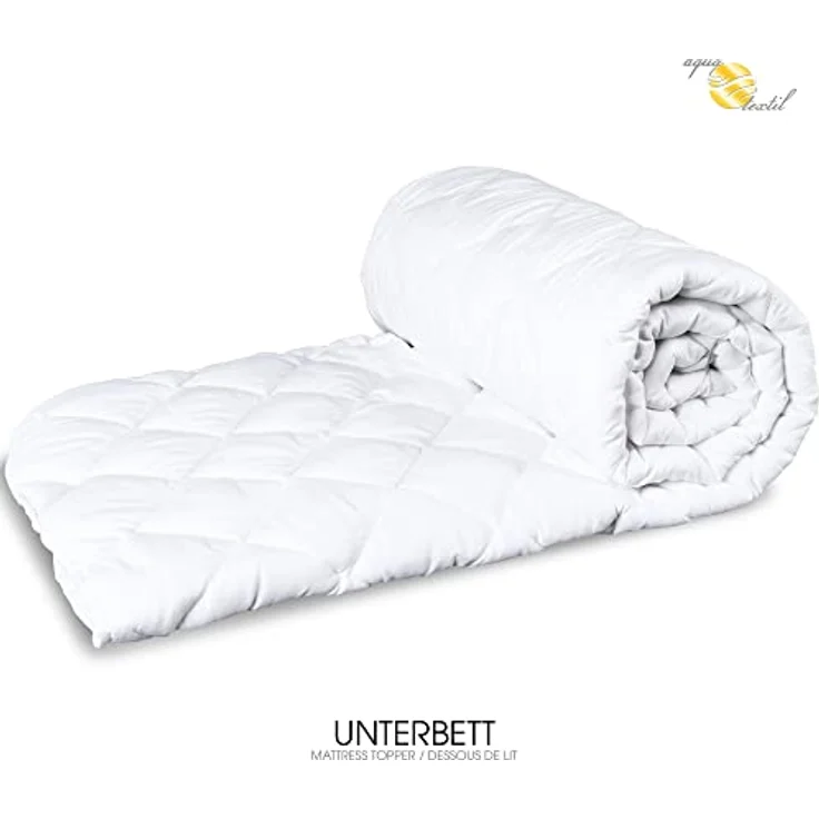 aqua-textil Soft Touch Matratzenschoner 200x220 cm Mikrofaser Unterbett Matratzenauflage 0010597 – Bild 3