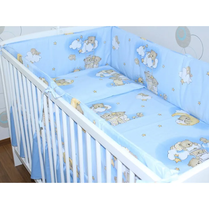 Primawela Bettnestchen Nestchen 420 cm Bettumrandung Baby Bett Kinder Nest Kopfumrandung