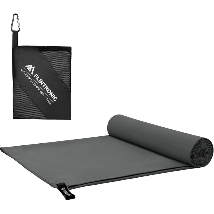 Mikrofaser Handtuch 200x100cm Groß Schnelltrocknend Sporthandtuch Strandhandtuch – Bild 1