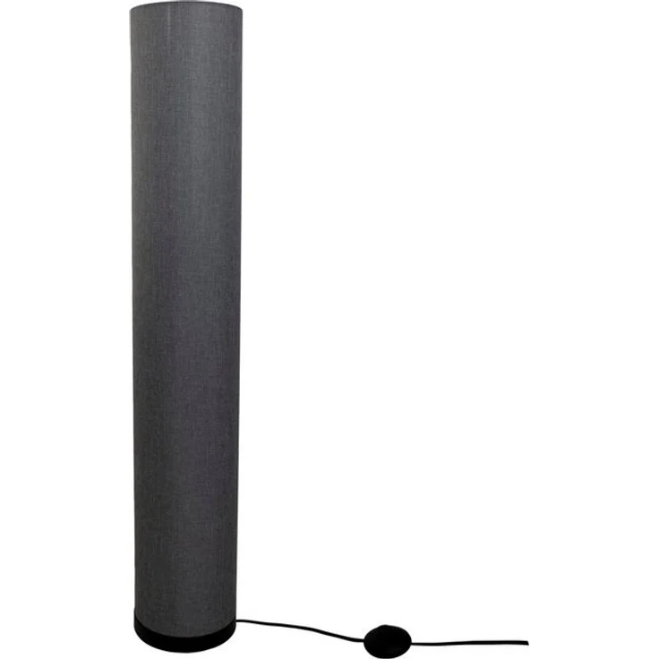 näve Stehlampe Beate, Ein-/Ausschalter, ohne Leuchtmittel, Metall/Textil, exkl. 3x E27 max. 40W, Höhe: 110cm, Farbe: grau – Bild 4