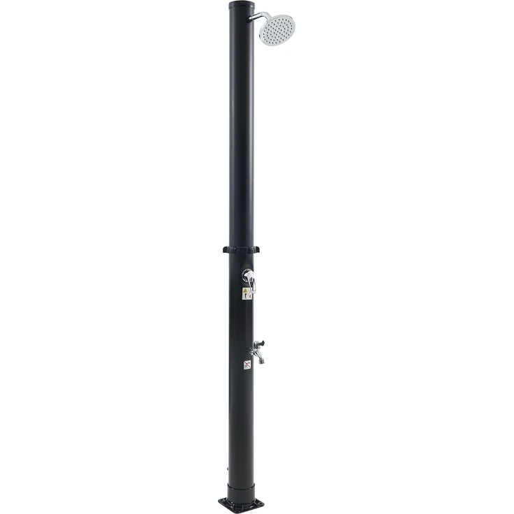 Solardusche Frerievn mit Fußdusche 215 cm 18L [casa. pro] – Bild 4