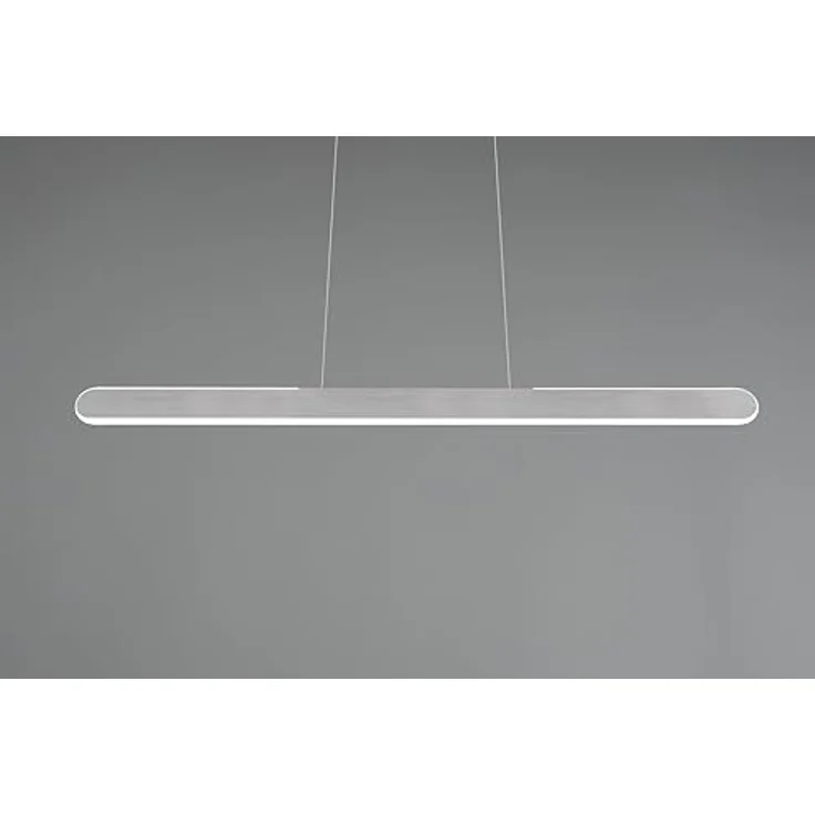Trio Helios LED Pendelleuchte, 28W, gebürstetes Aluminium, dimmbar, CCT einstellbare Lichtfarbe, Touch-Bedienung, 3300 lm – Bild 12