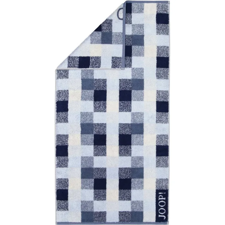 JOOP! Handtücher Vibe Karo 1699 11 Ozean 50 x 100 cm