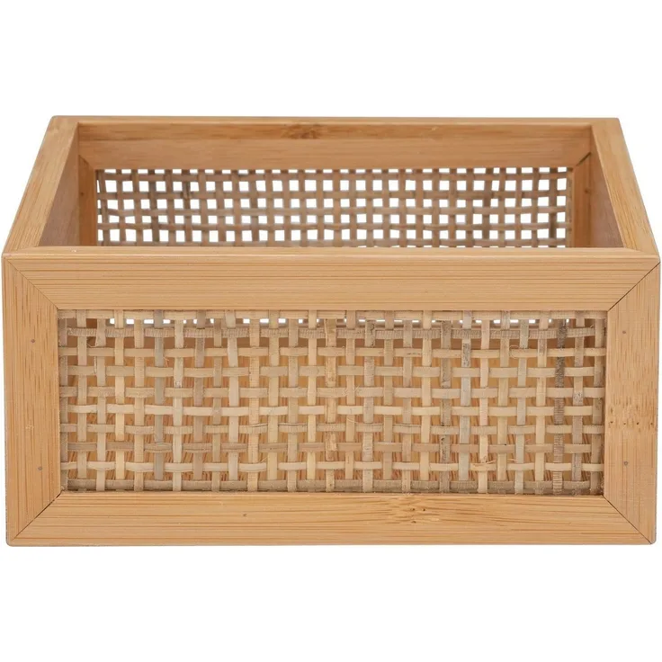 WENKO Badorganizer Allegre (1 St), aus Bambus und Rattan