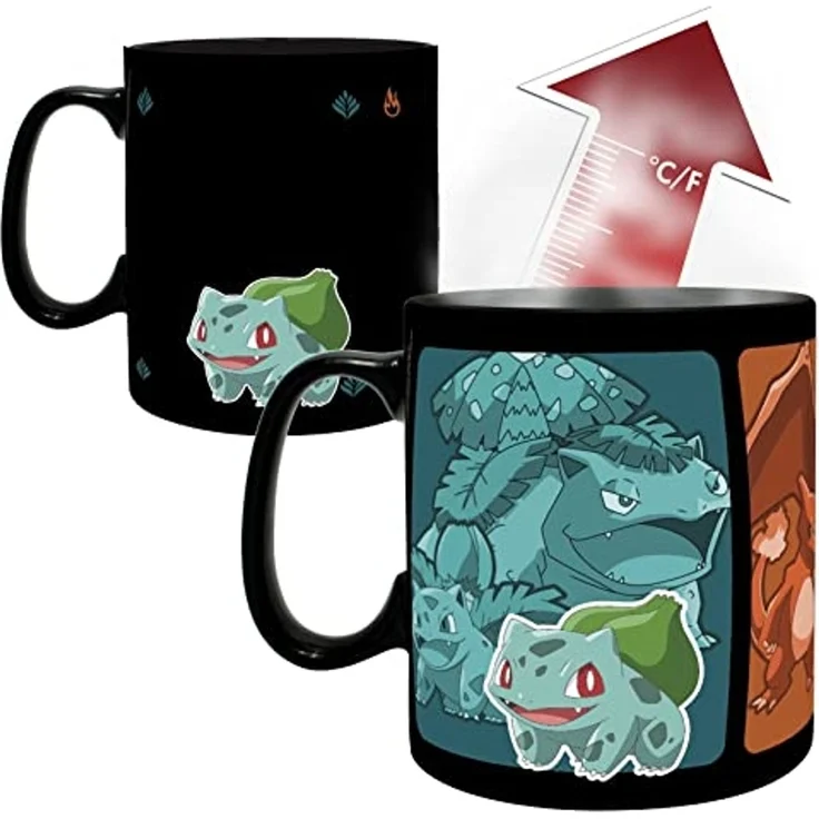 ABYstyle Tasse POKEMON - Tasse Heat Change - 460 ml - Evolve - cardboard box – Bild 2