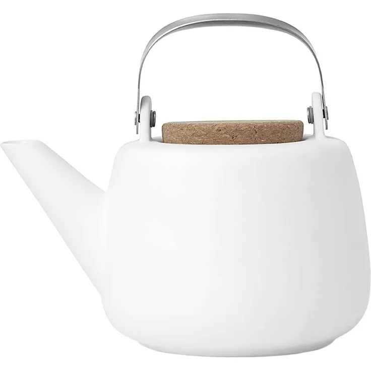 Viva Scandinavia Nicola Porzellan-Teekanne 1300 ml weiß