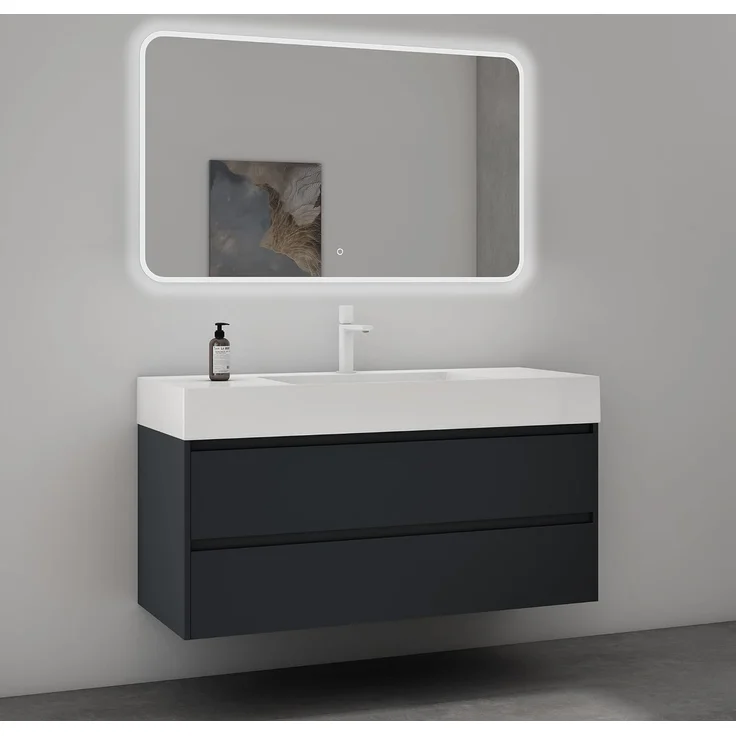Mai & Mai Badmöbel-Set Badezimmermöbel 120cm Waschbecken Waschtisch mit Unterschrank Deep – Bild 4