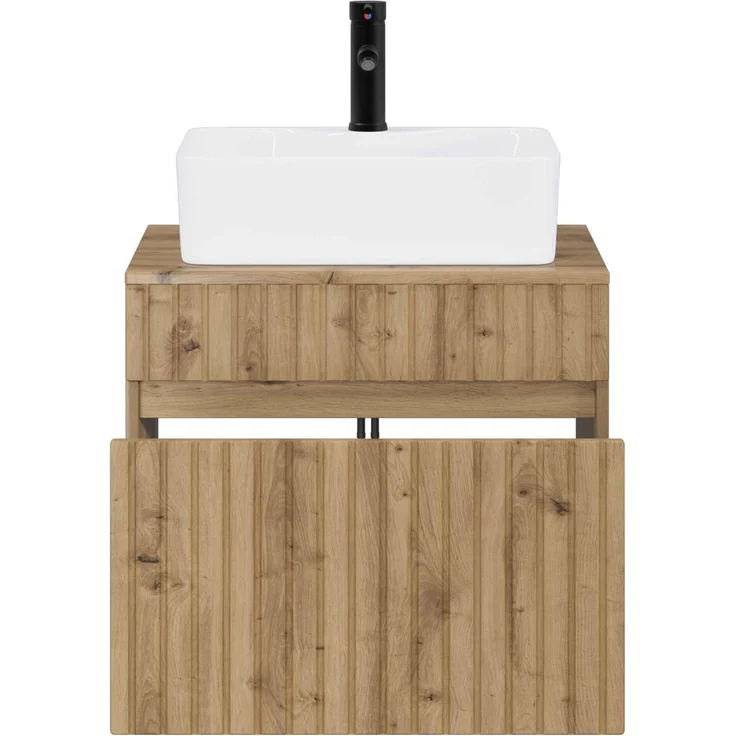 vidaXL Waschbeckenschrank Artisan-Eiche 59 x 44,5 x 50 cm 3404299 – Bild 3