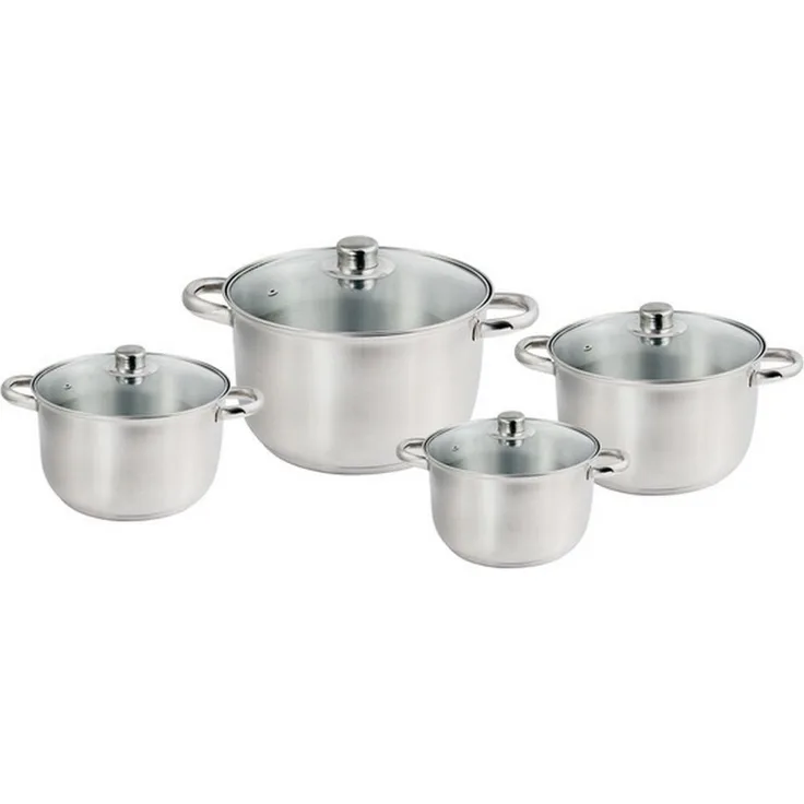 Kochtopf-Set Edelstahl 8-tlg.