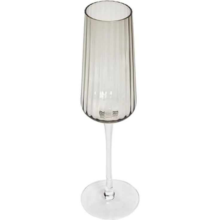 Champagnerflöten im 4er Set QUARTZ 230 ml Grau – Bild 5