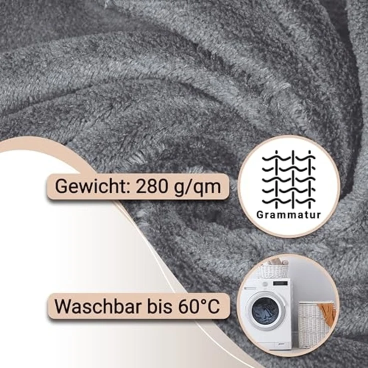 ZOLLNER Saunakilt für Damen aus Mikrofaser, L/XL, grau – Bild 5