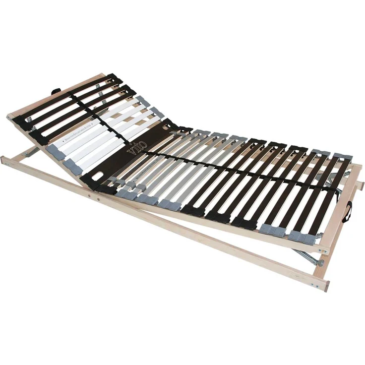 Federholzrahmen vito Mirea Plus 100 x 200 cm KF, Beige, 100 x 8 x 200 cm
