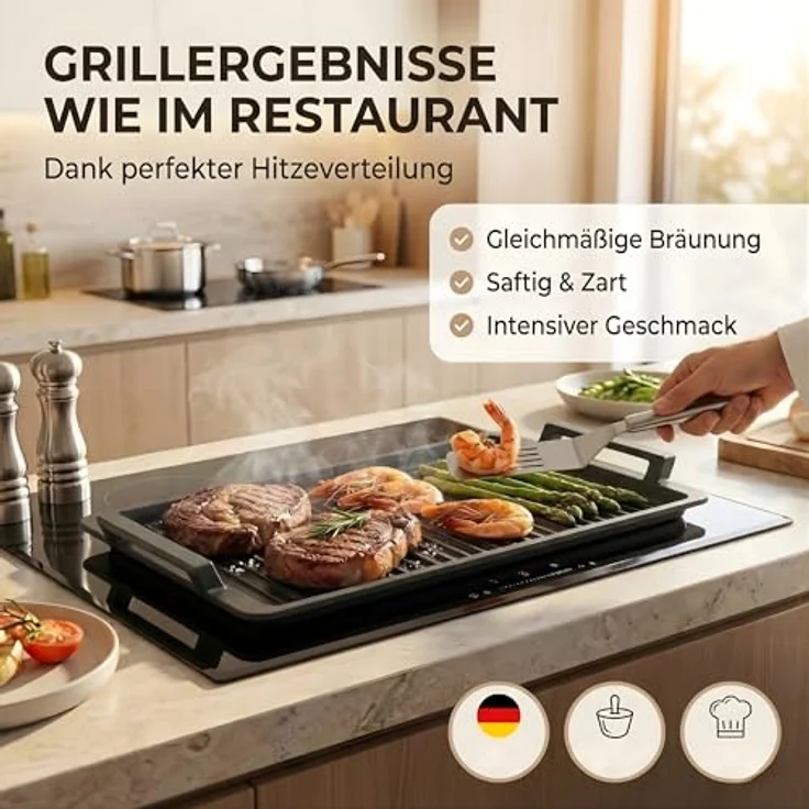 Thiru Grillplatte Lieblingspfanne - 41x24 cm – Bild 5