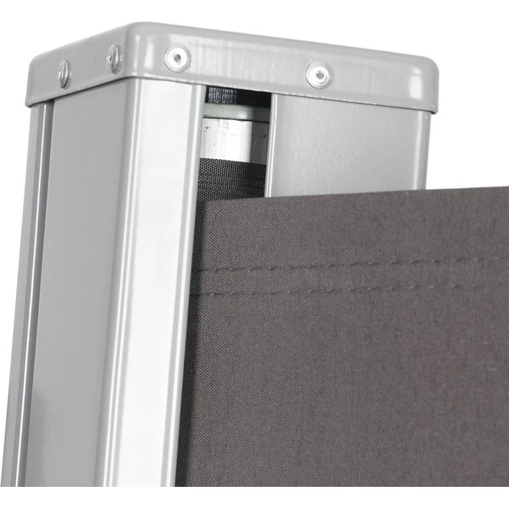 Seitenmarkise Balkonmarkise - Windschutz Seitenrollo Sichtschutzwand in Braun 180x300CM – Bild 3