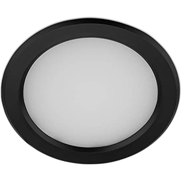SOTECH Domus Line LED Einbaustrahler STELLA, 12V/2,5W, warmweiß 2700 K, Einbau-Ø 68 mm, schwarz – Bild 1