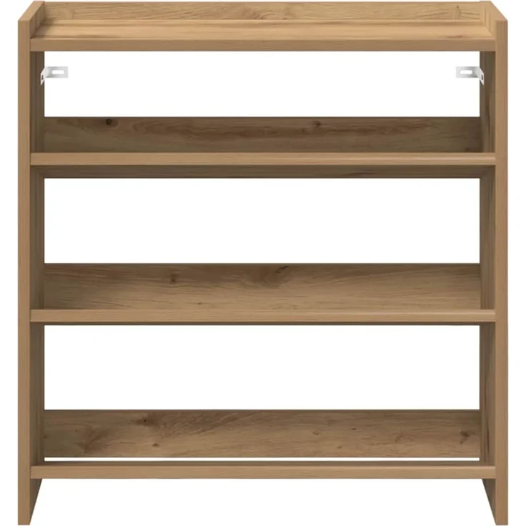 vidaXL Schuhregal Artisan-Eiche 60x25x62 cm Holzwerkstoff 859895 – Bild 3