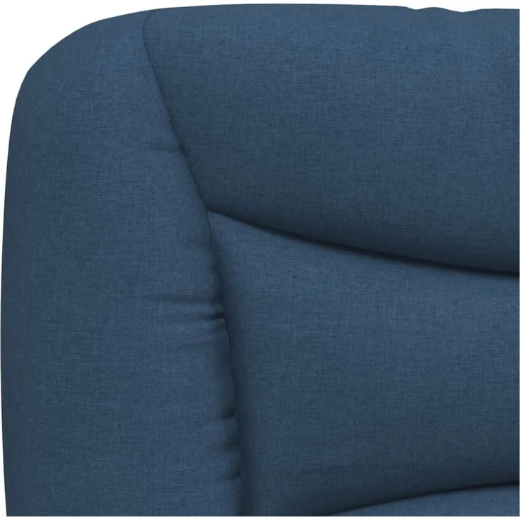 vidaXL Kopfteil-Kissen Blau 100 cm Stoff – Bild 3