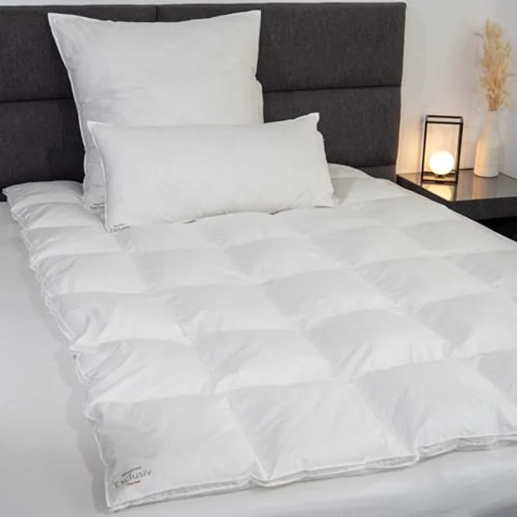 KÜNSEMÜLLER Microfaserbettdecke Exclusiv, Füllung: 100% Polyester (Sensofill), Bezug: 100% Baumwolle, Daunen-Feeling durch modernste Fasertechnologie – Bild 8