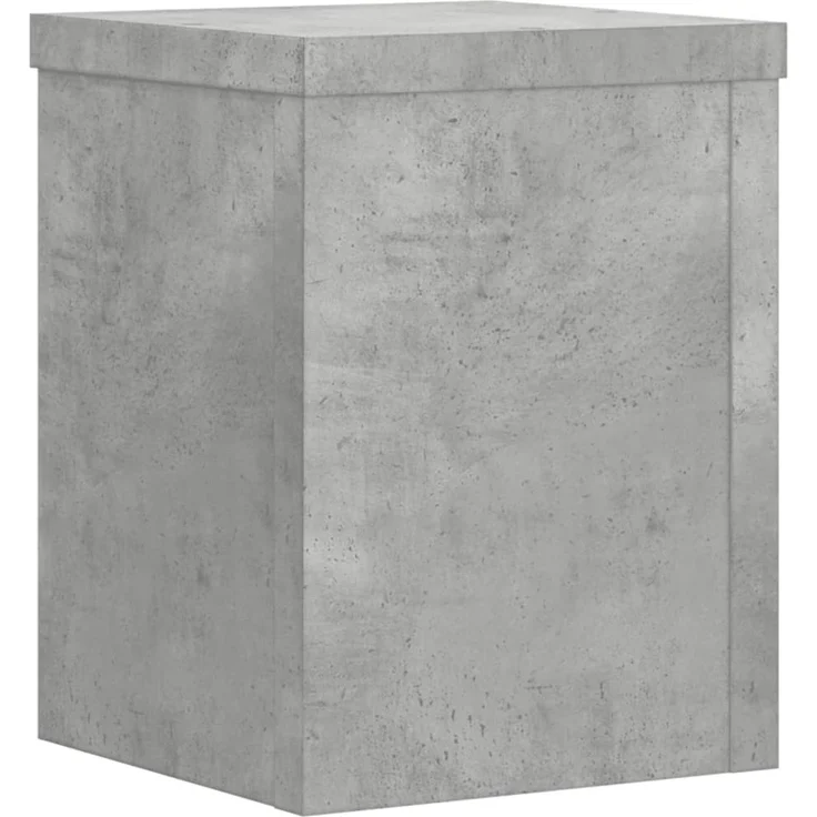 vidaXL Pflanzenständer 2 Stk. Betongrau 15x15x20 cm Holzwerkstoff 852891 – Bild 3