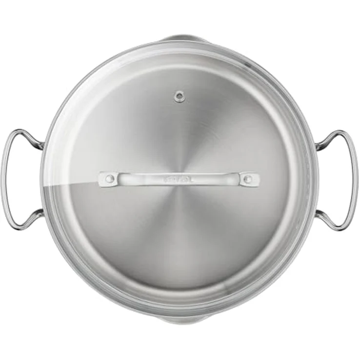 Tefal Kochtopf Duetto+, Edelstahl 18/10, hochglanzpoliert, Glasdeckel mit Siebfunktion – Bild 4