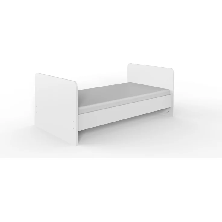 Umbauseiten >Fehmarn< Bettseiten in Weiß passend zum Babybett - 139x15x2cm (BxHxT) – Bild 2