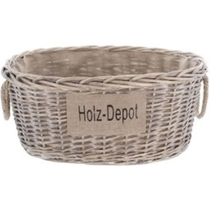 Aufbewahrungskorb Füllkorb Flechtkorb Kaminholz Brennholz Feuerholz Korb – Bild 6