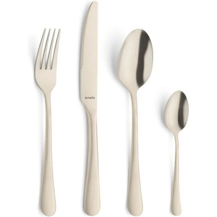 Amefa AUSTIN Besteckset 32-teilig PVD champagner mattiert