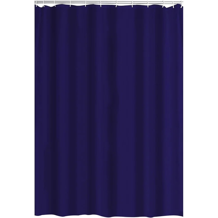 Ridder Duschvorhang Madison ultramarinblau Breite 180 cm – Bild 1