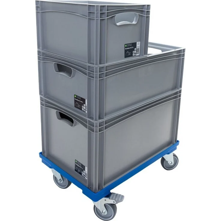 Surplus Eurobox B 60 x 40 x 12 cm Lagerkiste Transportbox Kunststoffbox Lagerbox – Bild 2