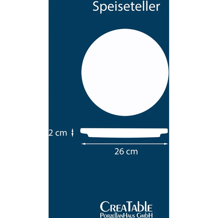 Futuro White sand, Speiseteller 4-tlg (mo) – Bild 7