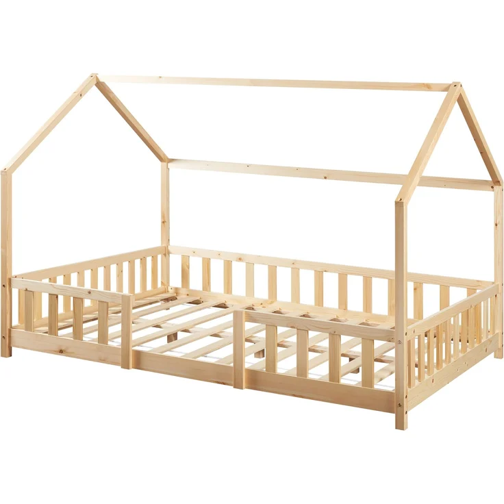 Hausbett Sisimiut 120x200 cm Holzfarben [en. casa] – Bild 2