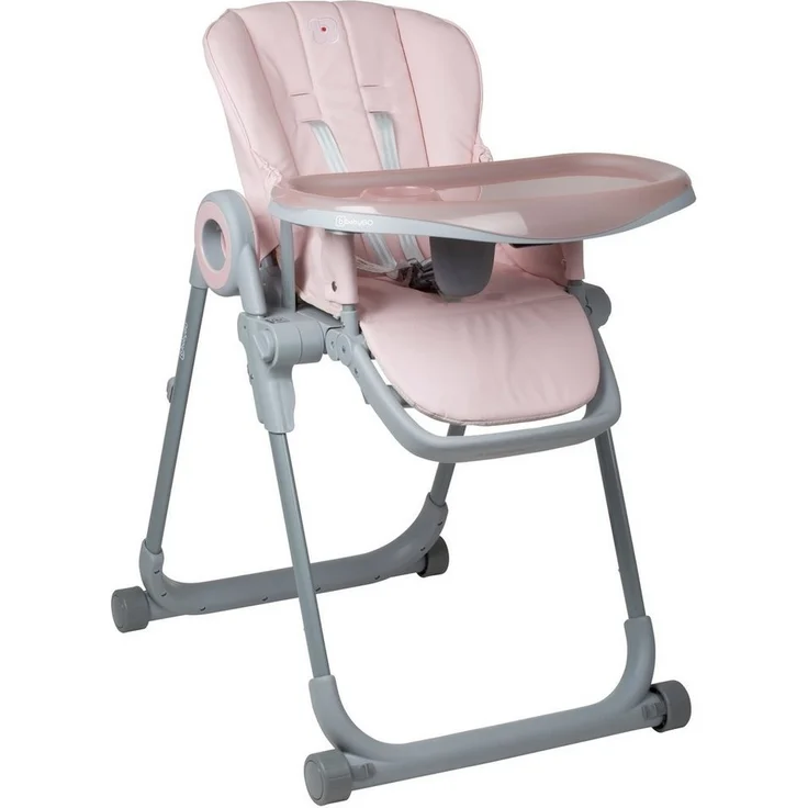 BabyGo 'Divan' Kinderhochstuhl, Rosa – Bild 3