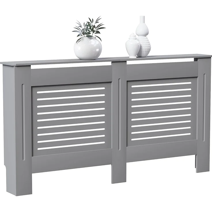 Vida Designs Kommoden & Sideboards, Mitteldichte Holzfaserplatte, Grau, Groß – Bild 1