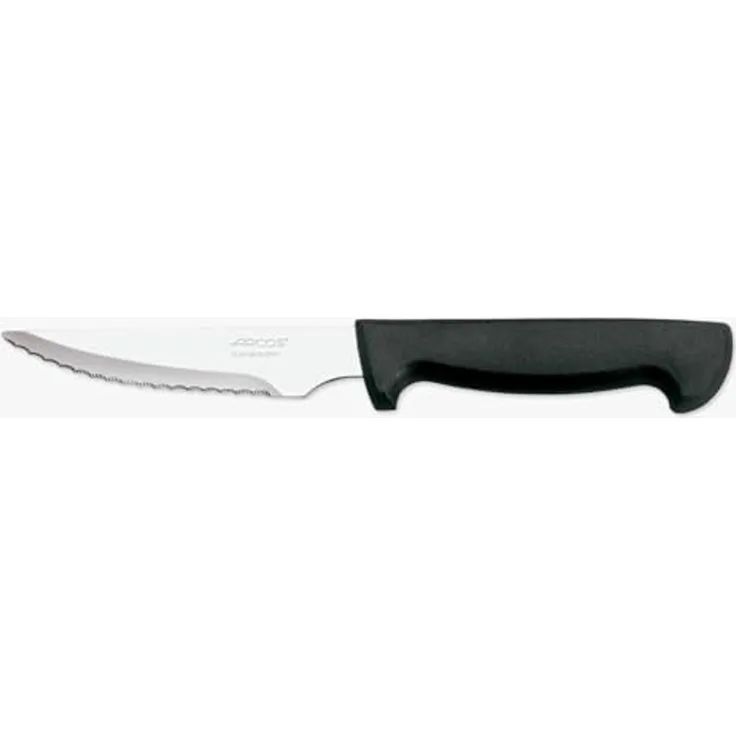 Arcos 740009 Steakmesser, Acier_inoxydable, Schwarz, 115 mm