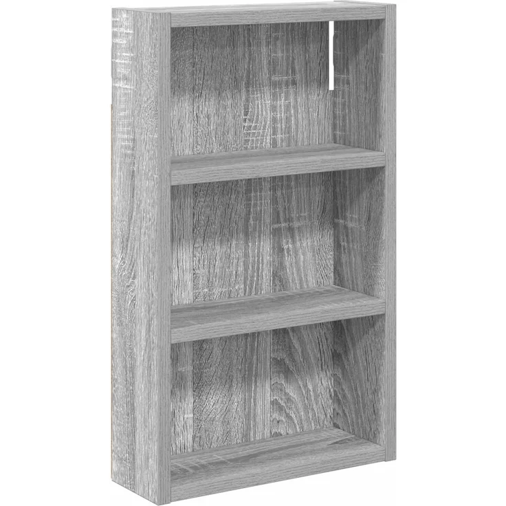vidaXL Badezimmer-Wandschrank mit Regal Graues Sonoma 30 x 10 x 50 cm 889316 – Bild 2