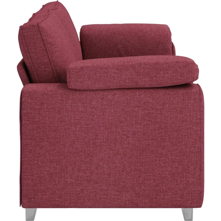 vidaXL 3-Sitzer-Sofa Weinrot 220 cm Stoff 4105240 – Bild 5