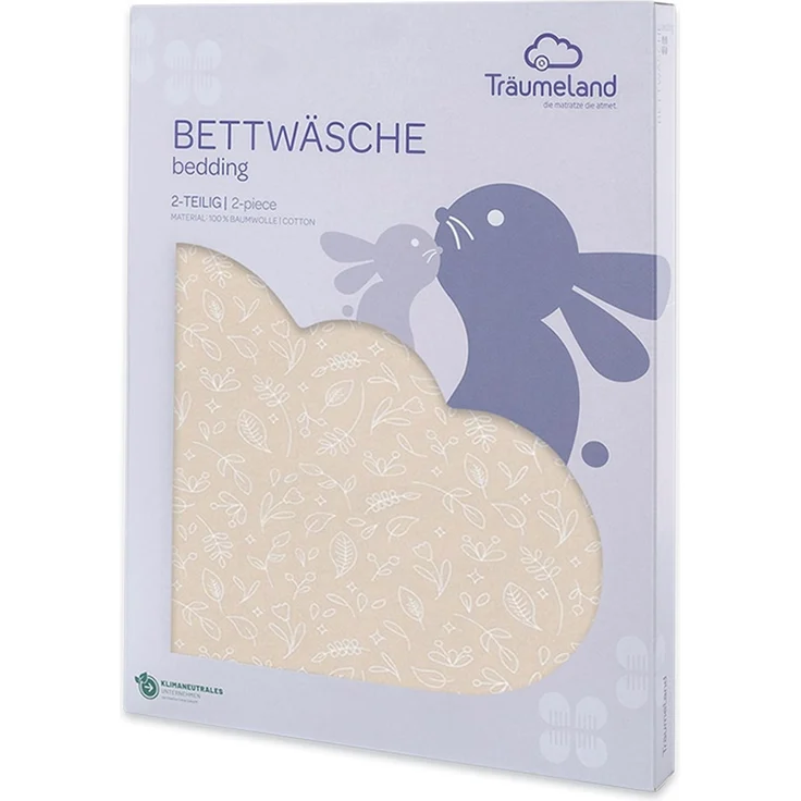 Bettwäsche Jersey Garden 100/135 + 40/60 cm – Bild 3