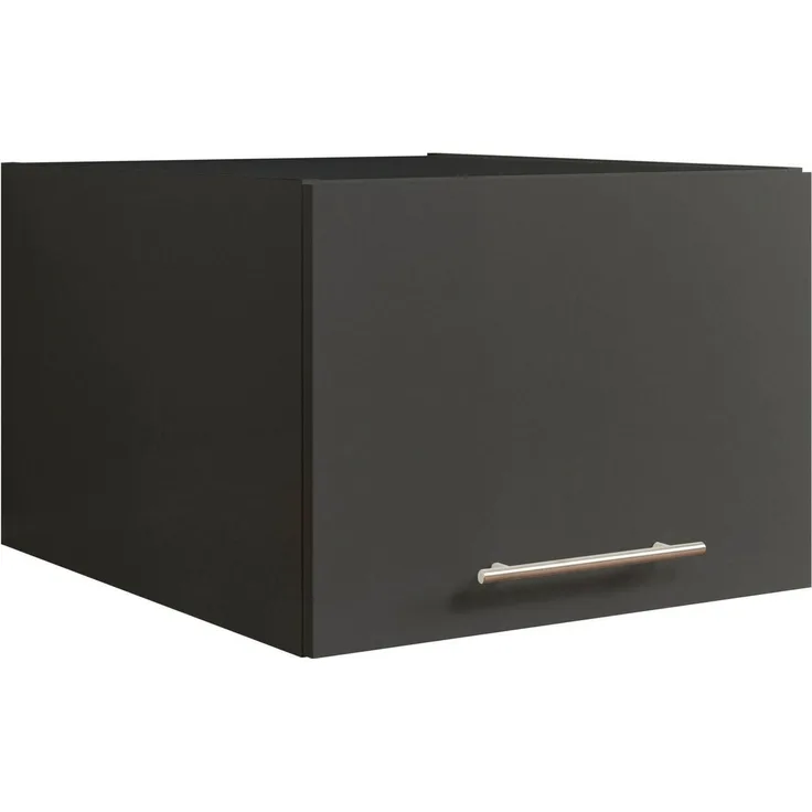 Laundreezy Aufsatzschrank, Holzwerkstoff anthrazit, 50 x 38 x 68 cm