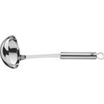 WMF Profi Plus Schöpflöffel 30 cm, Kelle, Cromargan Edelstahl teilmattiert, spülmaschinengeeignet