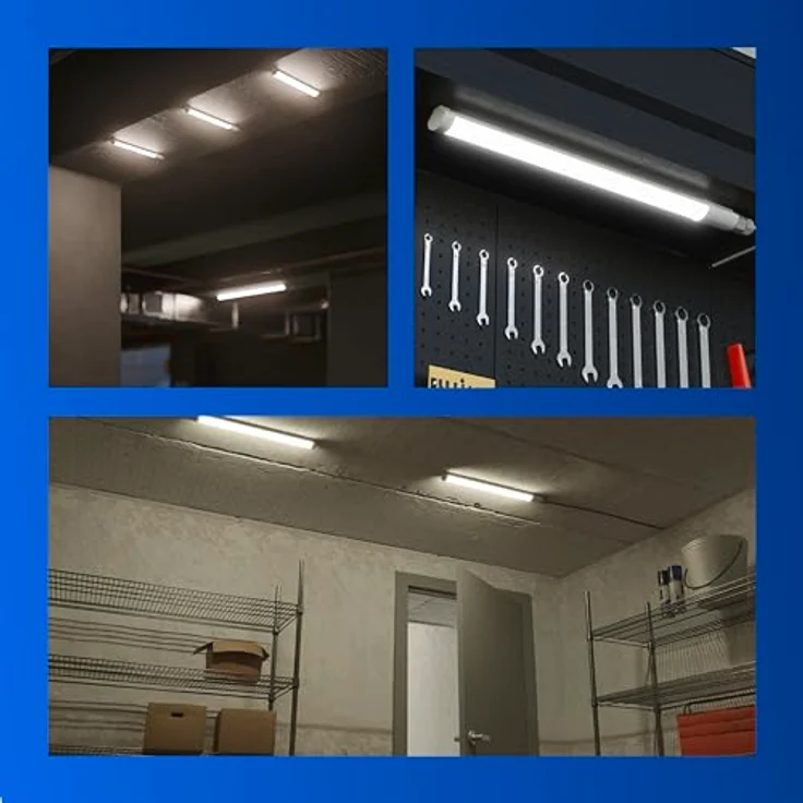 REV Feuchtraumleuchte LED Slim Pro 12W 1200 lm 60 cm IP65 – Bild 3
